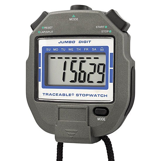 Traceable 1051, Big-Digit Stopwatch with a NIST Calibration Traceable 1051, Big-Digit Stopwatch with a NIST Calibration